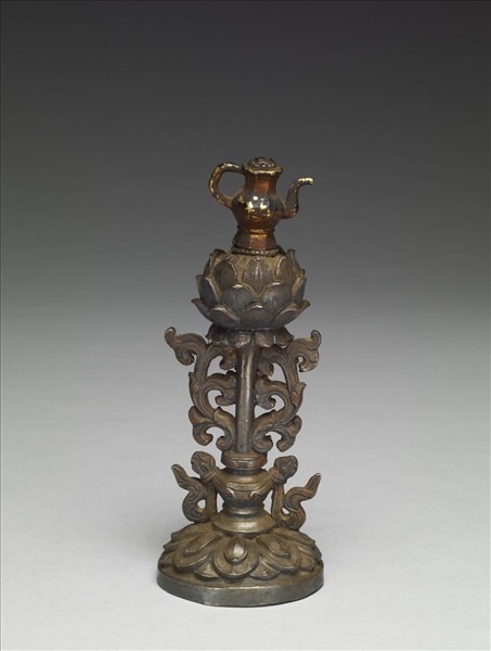 銀鍍金八寶（寶瓶）