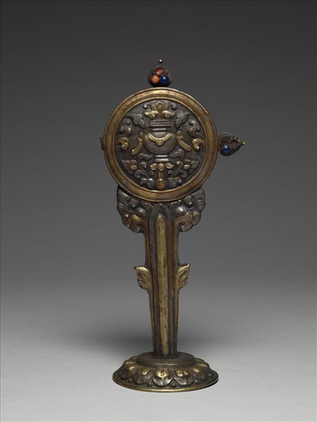 銀鍍金八寶（寶瓶）