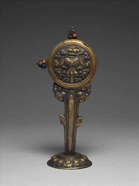 銀鍍金八寶（寶瓶）