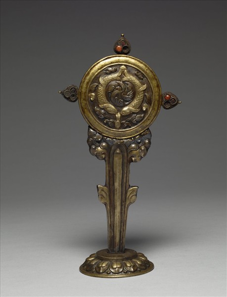 銀鍍金八寶（雙魚）