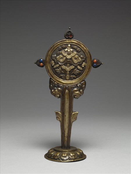 銀鍍金八寶（華蓋）