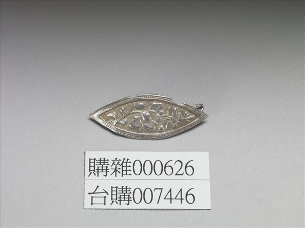 銀銅合金花蝶髮夾