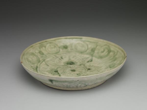 越南十五世紀後半至十六世紀初青花五彩猴跪像- 故宮