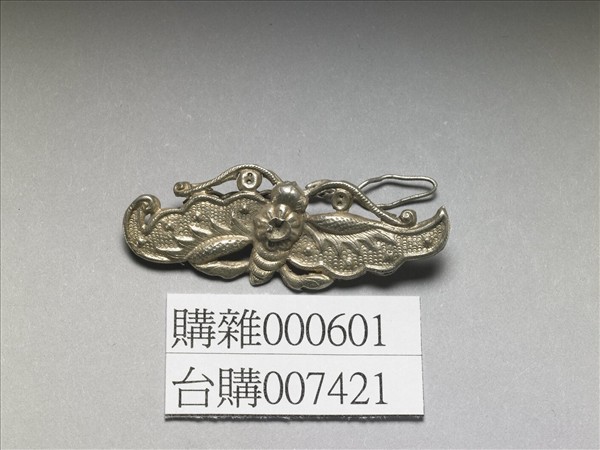 銀銅合金蝴蝶髮夾