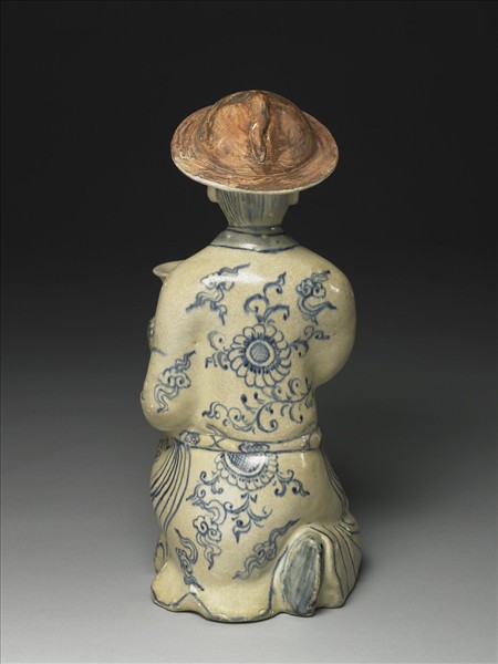 15~16世紀 越南青花人物跪像