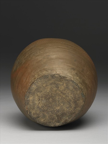 16~17世紀 越南素燒繩紋小口罐