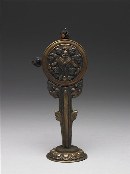 銀鍍金八寶（法螺）