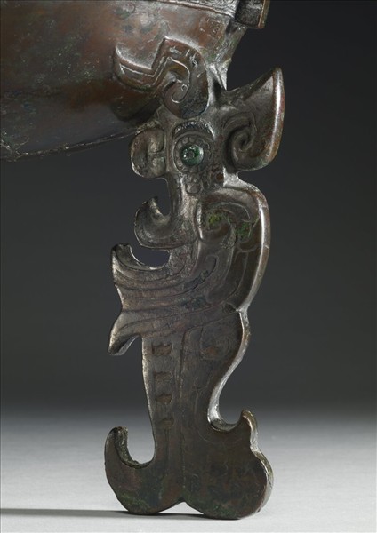 析子孫父乙扁足鼎