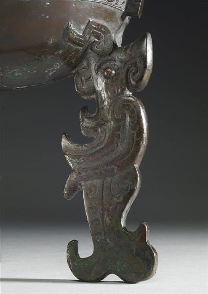 析子孫父乙扁足鼎