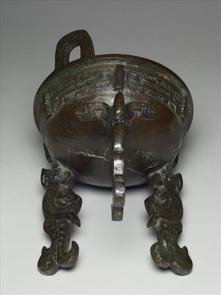 析子孫父乙扁足鼎