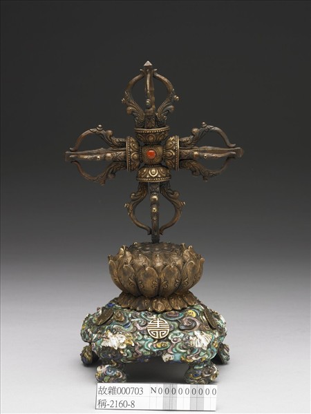 琺瑯蓮座十字杵