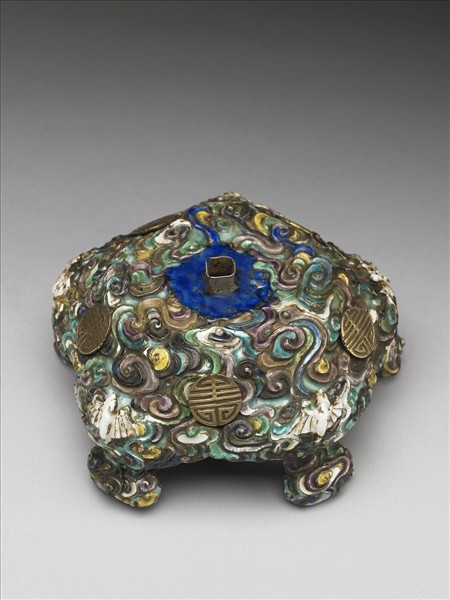 琺瑯蓮座十字杵