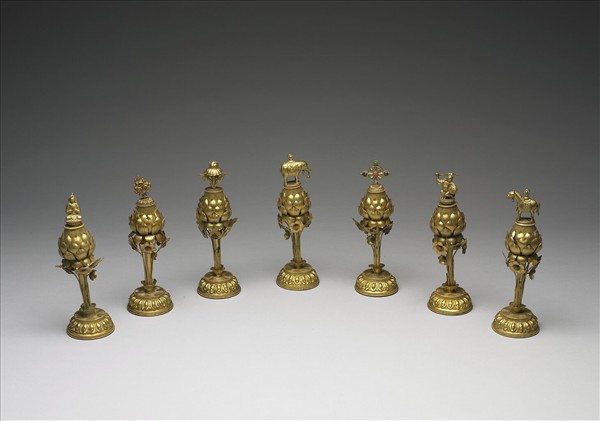 鍍金七政寶(財臣)