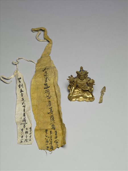 銅鎏金觀世音菩薩像