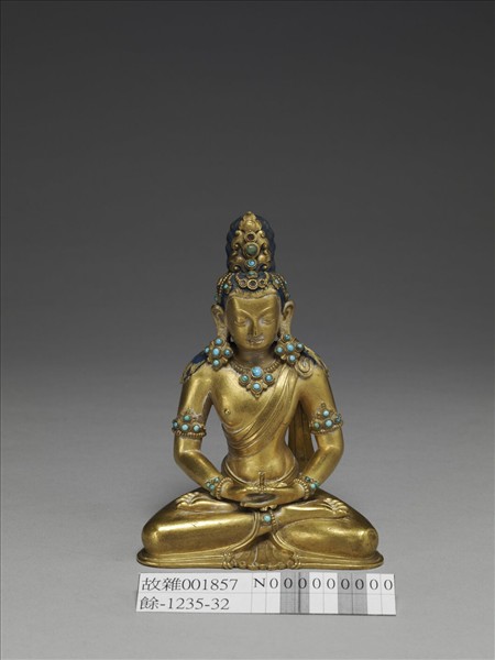 鍍金無量壽佛像