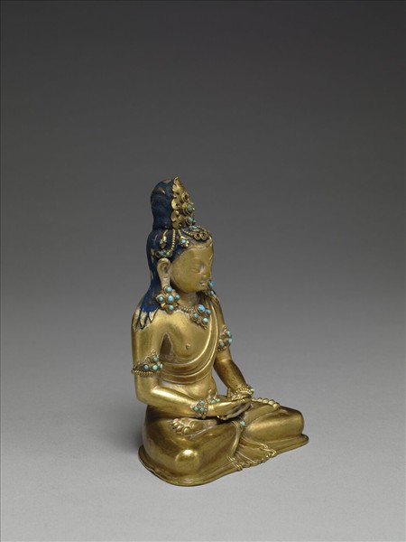 鍍金無量壽佛像