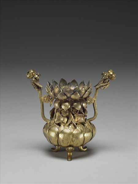 鎏金香爐
