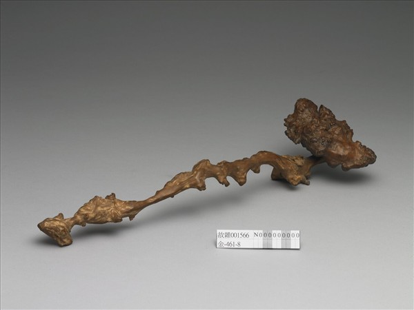 樺木天然靈芝形如意