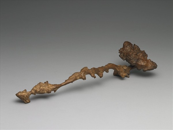 樺木天然靈芝形如意