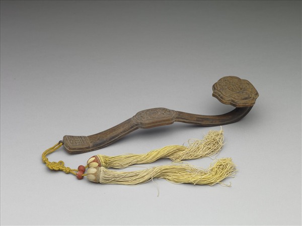 茄楠木囍字如意