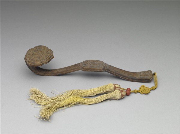 茄楠木囍字如意