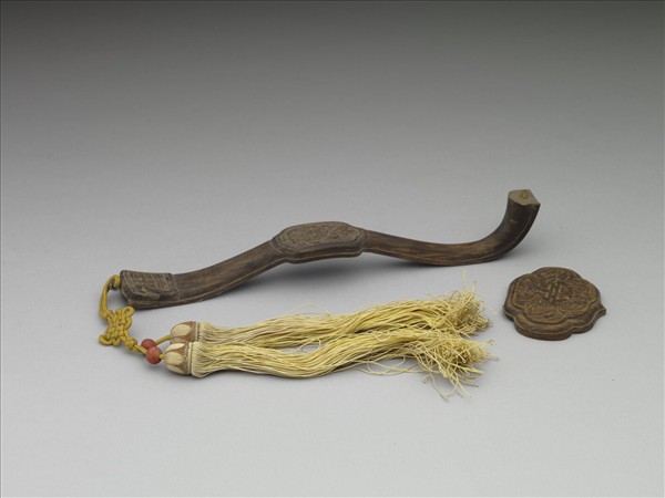 茄楠木囍字如意