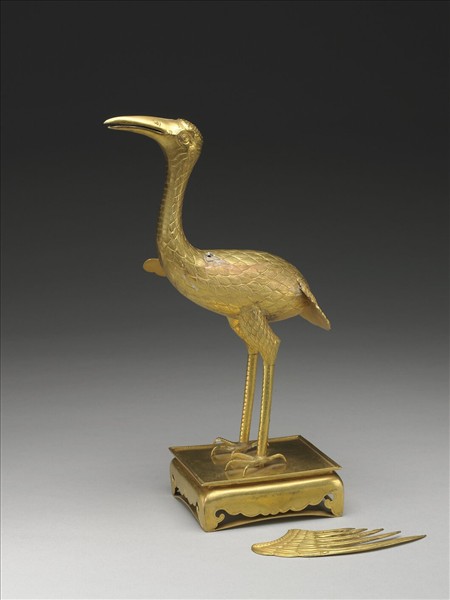 鎏金仙鶴