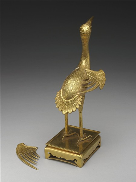 鎏金仙鶴