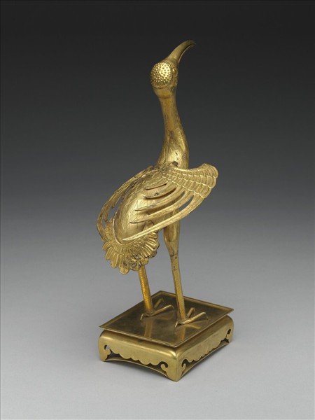鎏金仙鶴