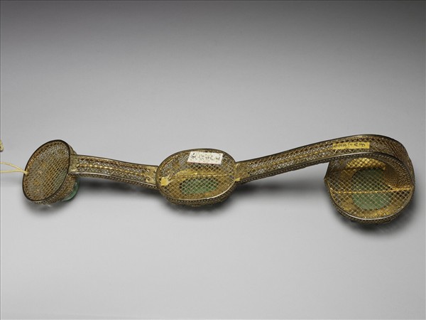 鍍金銀絲嵌翡翠如意