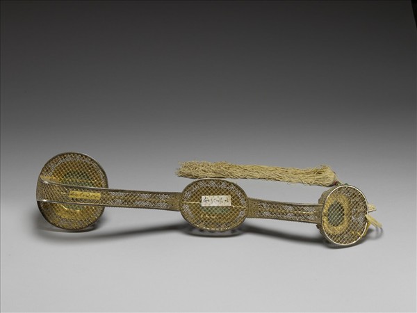 鍍金銀絲嵌翡翠如意