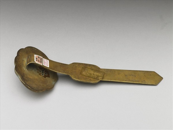 銅鍍金十二辰「乙丑」如意