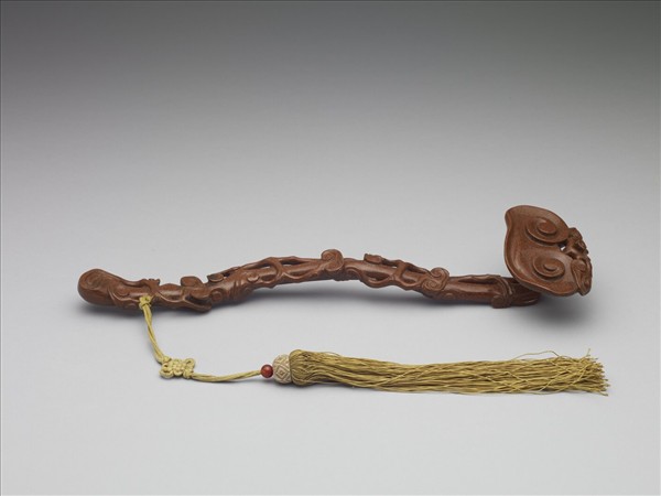 金星玻璃靈芝如意