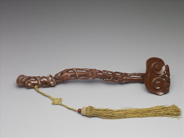 金星玻璃靈芝如意