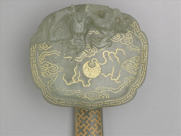 玉「萬壽無疆」如意