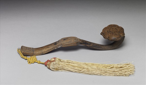 茄楠木囍字如意