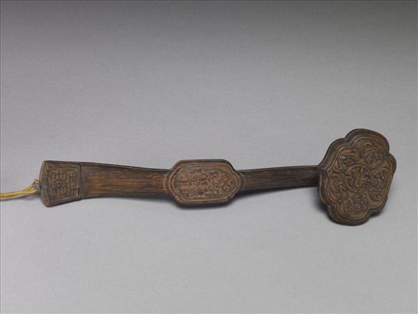 茄楠木囍字如意