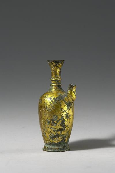 銅鎏金淨瓶