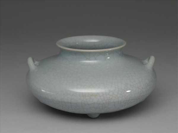青瓷雙耳罐