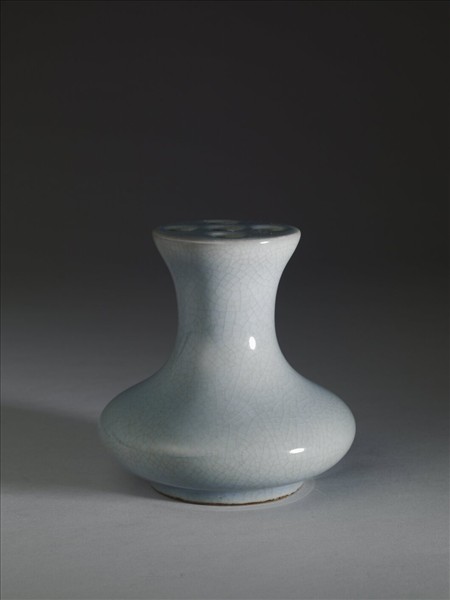 天藍釉五孔花插