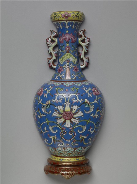 琺瑯彩轎瓶