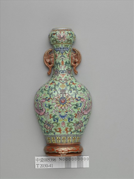 琺瑯彩轎瓶