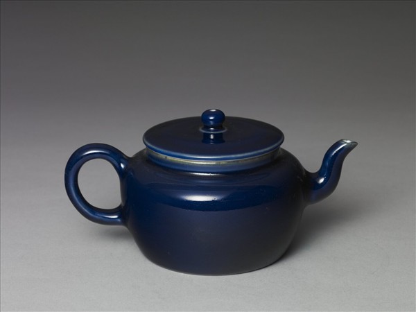 霽青釉茶壺
