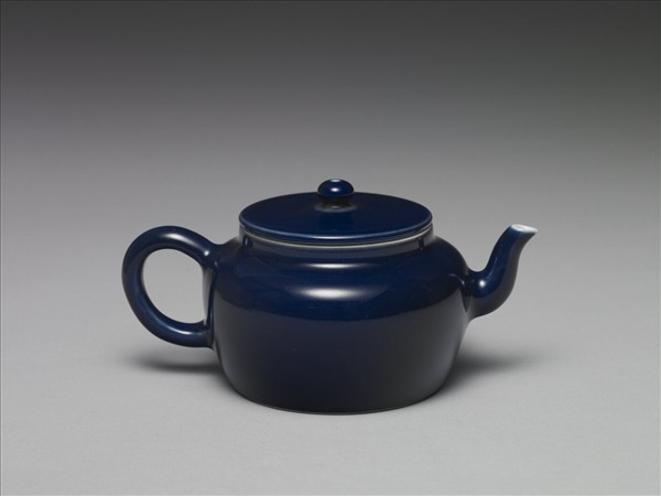 霽青釉茶壺