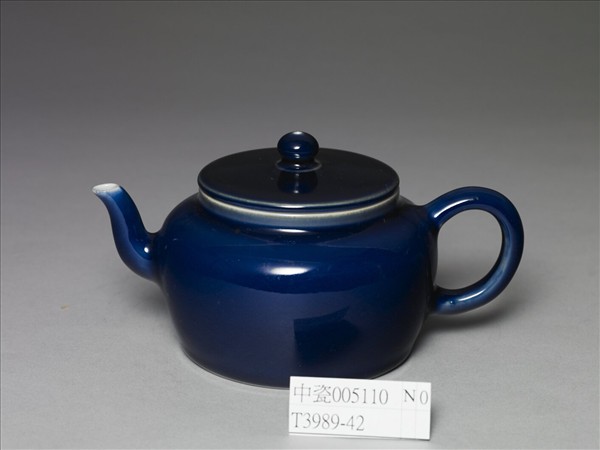 霽青釉茶壺