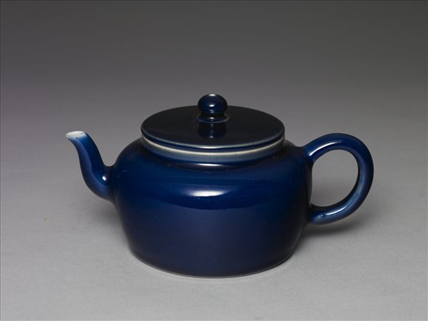 霽青釉茶壺