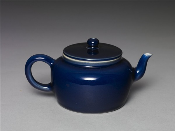 霽青釉茶壺