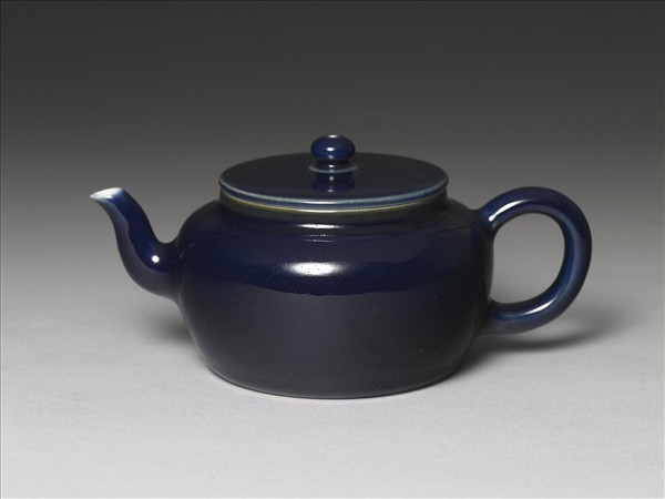 霽青釉茶壺