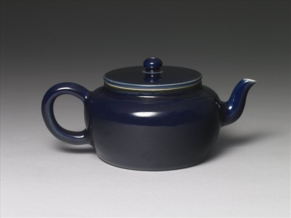 霽青釉茶壺