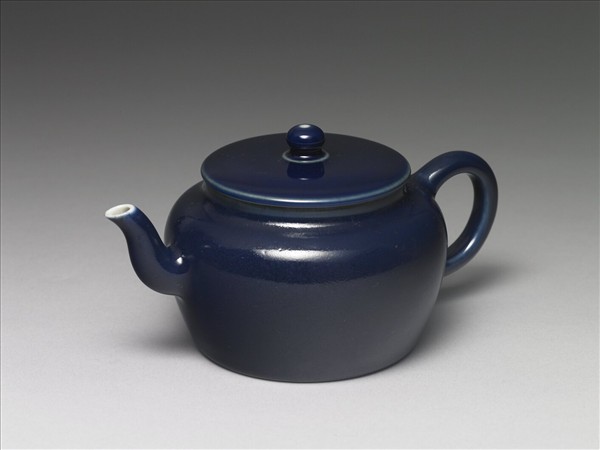 霽青釉茶壺
